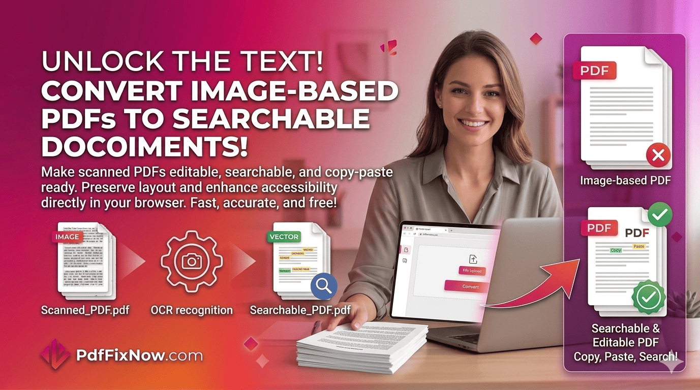 How to OCR a PDF Online for Free — Make Any Scanned Document Searchable (2026)