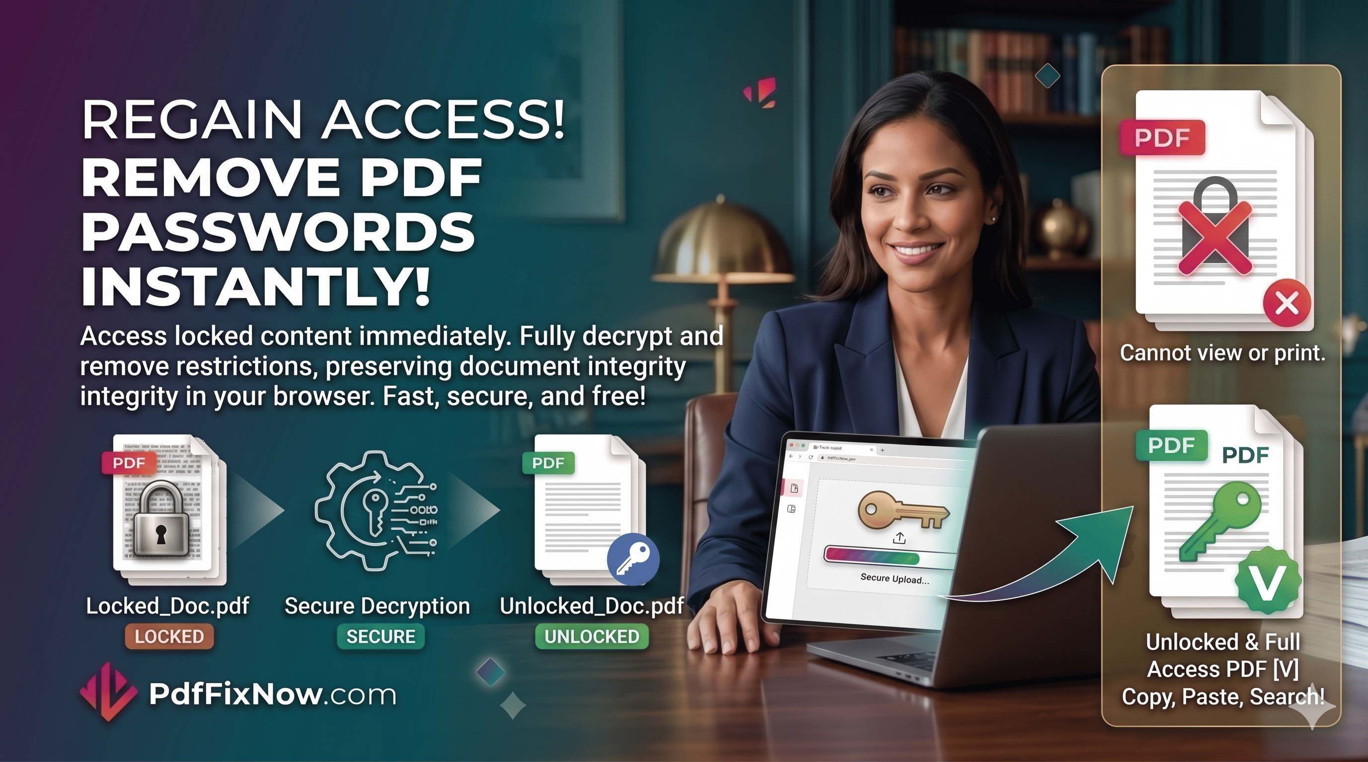 How to Unlock a Password-Protected PDF Online — Free & Easy (2026 Guide)
